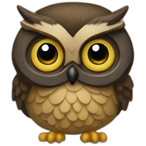 Buho listo emoji