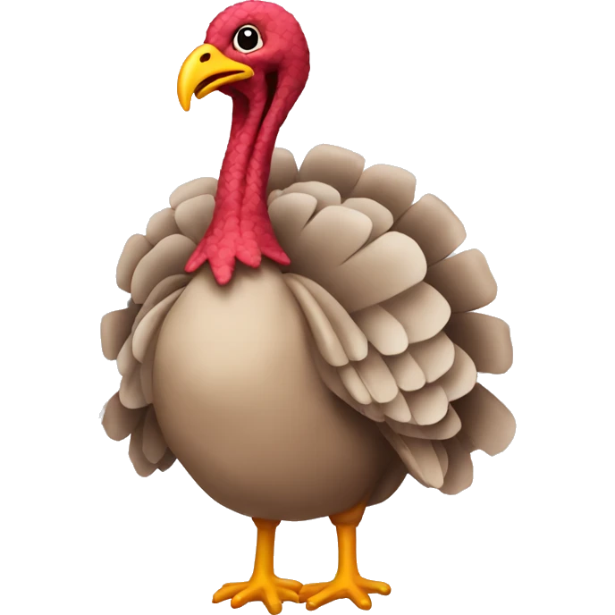 Turkey in pajamas emoji