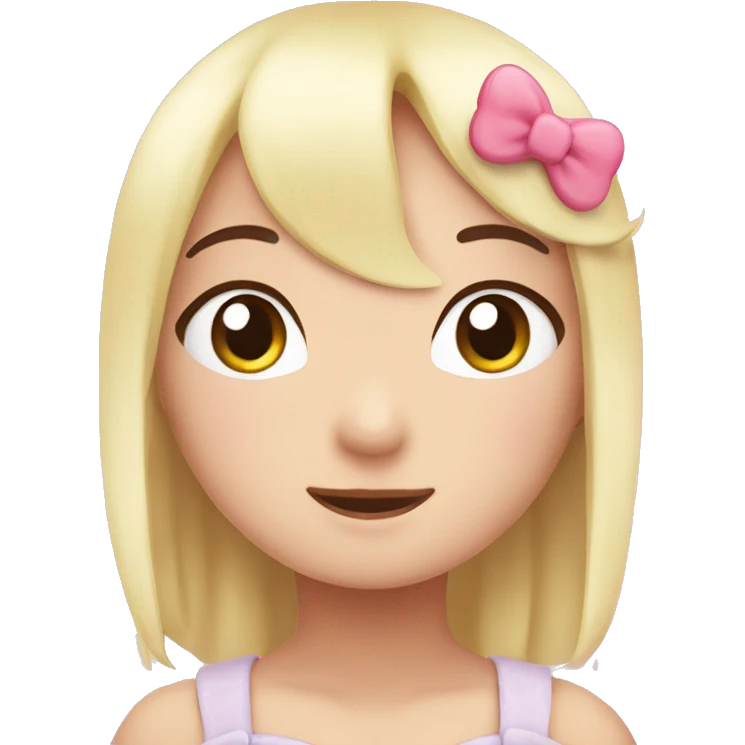 Hello Kira abrazando a my Melody  emoji