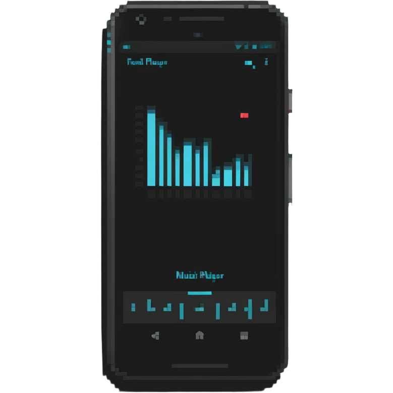 music player app interface emoji