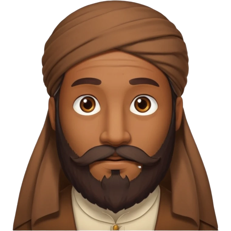 Guy with a really long beard emoji