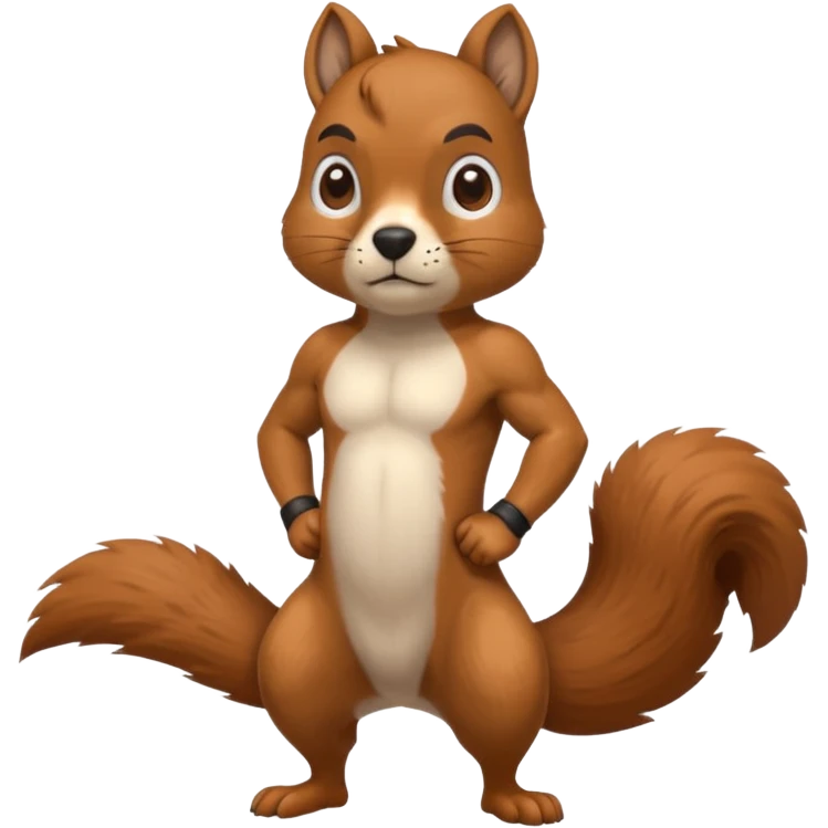 squirrel Boxer emoji