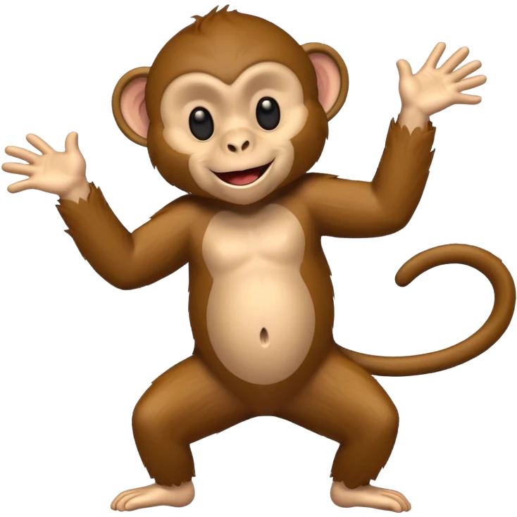Monkey dancing emoji