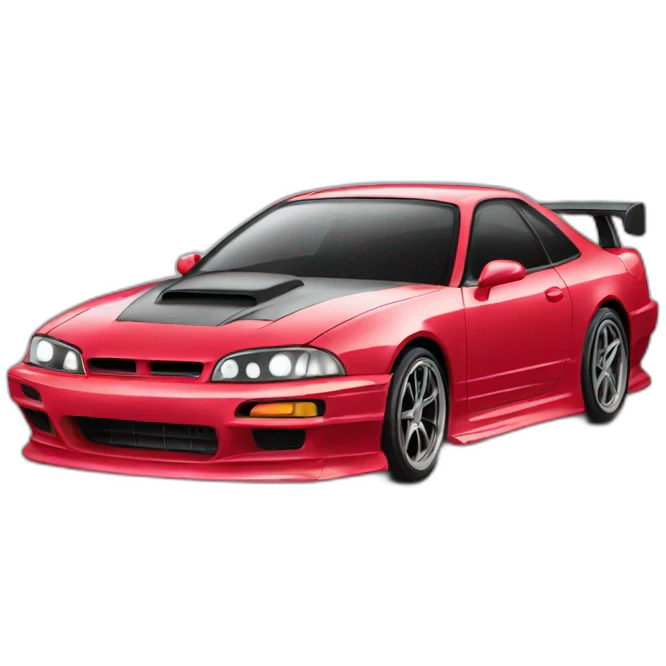 Voiture qui drift emoji