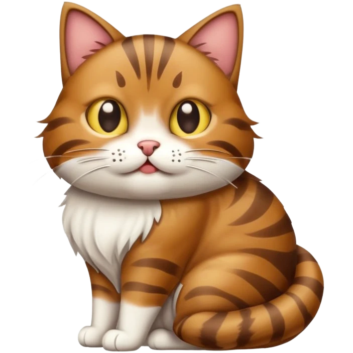 Cat pooping emoji