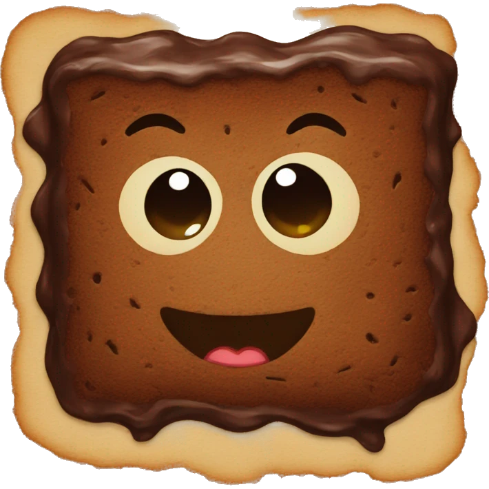 Brownie emoji