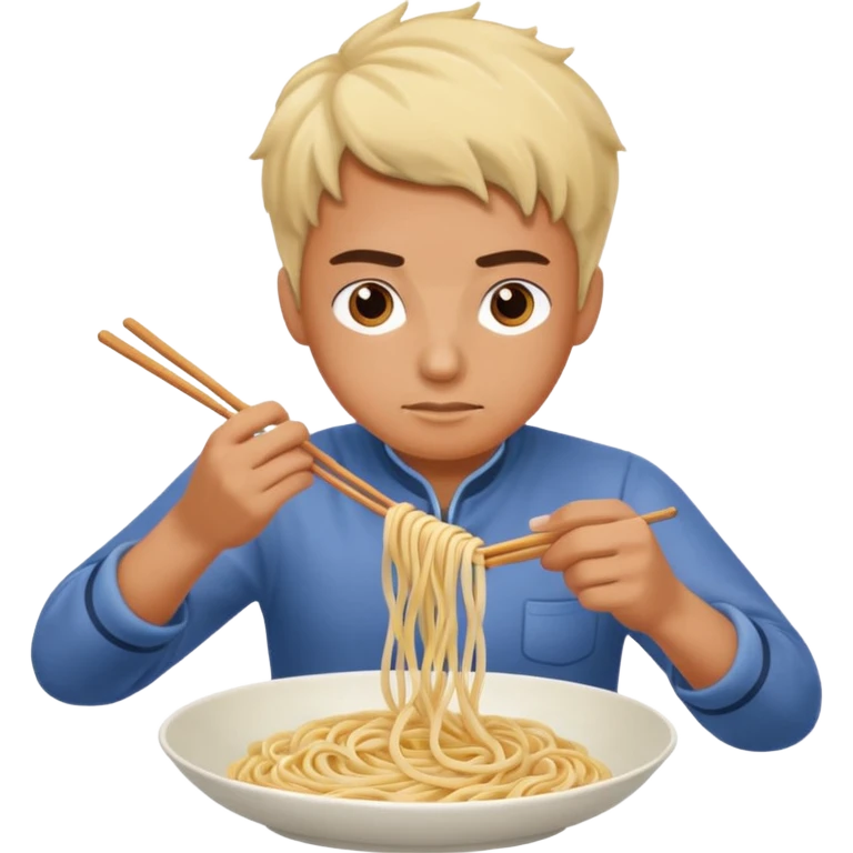 noodle making emoji