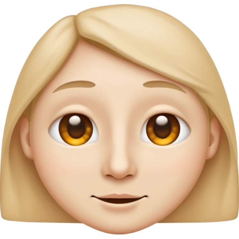 Single emoji of a human nose only, no face, no eyes, no mouth. Simple flat emoji style, centered, clean outlines, soft shading, neutral skin tone. Friendly and neutral expression. Transparent background. Standard emoji proportions. Suitable for messaging apps. emoji