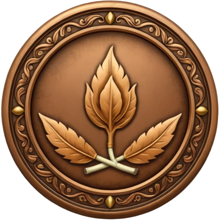 Tobacco Badge  emoji