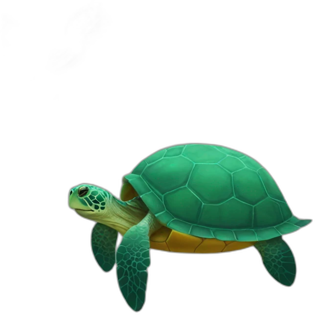 turtle on trump emoji