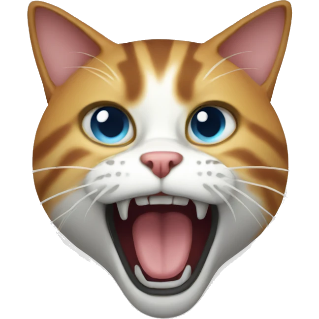 shock cat emoji