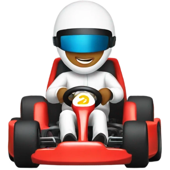 Karting emoji
