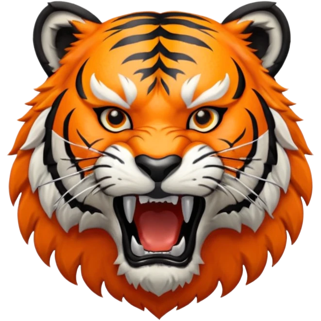 Harrisburg High School Tiger Logo emoji