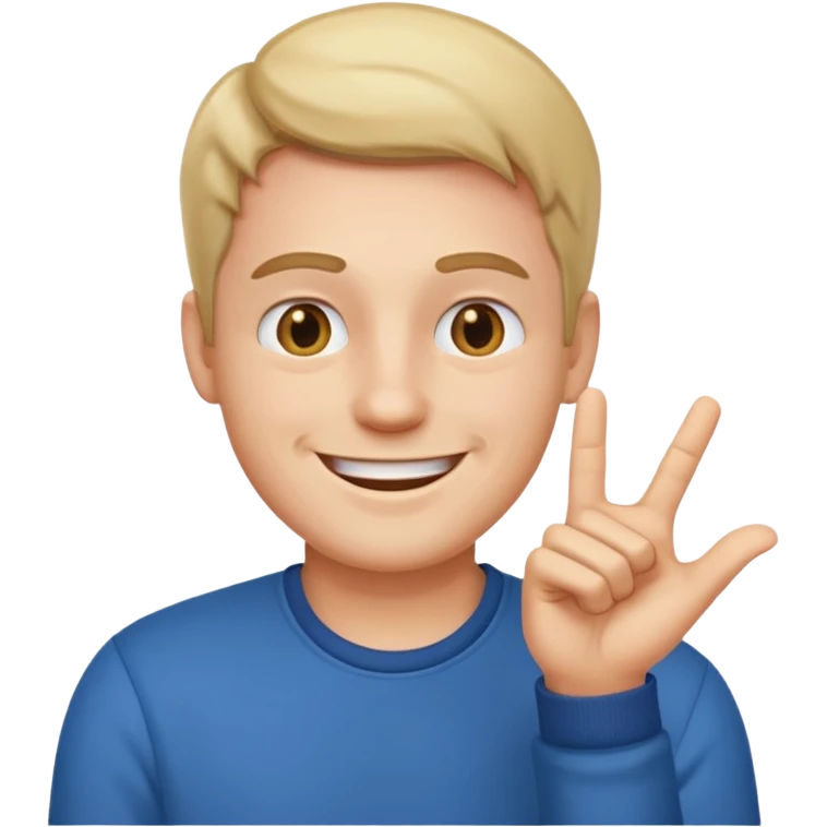 crea un emoji de un hombre cuerpo completo emoji