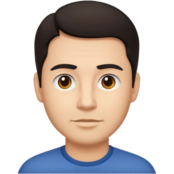 dark hair father emoji