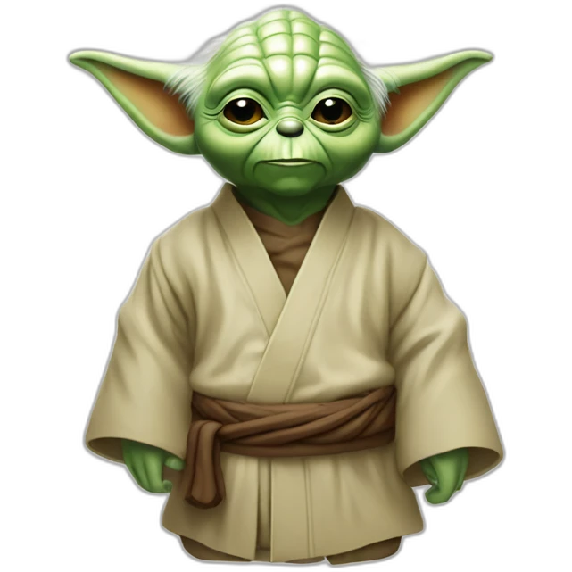 Yoda sui boi une bière  emoji