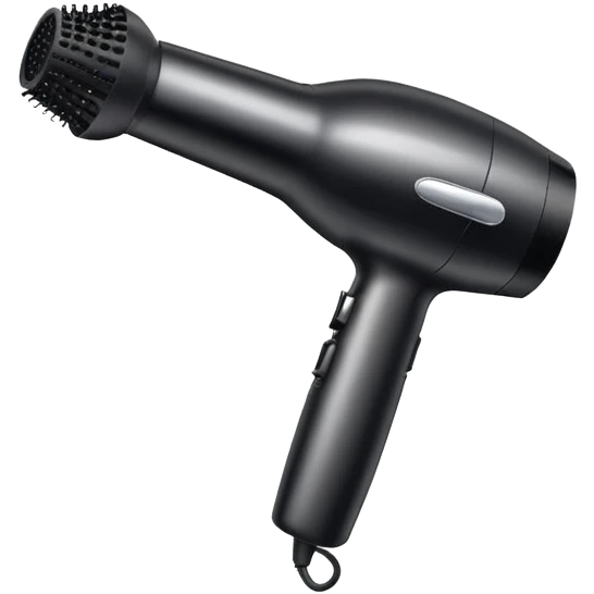 Blow dryer brush emoji