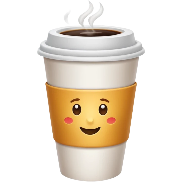 coffee takeaway cup emoji