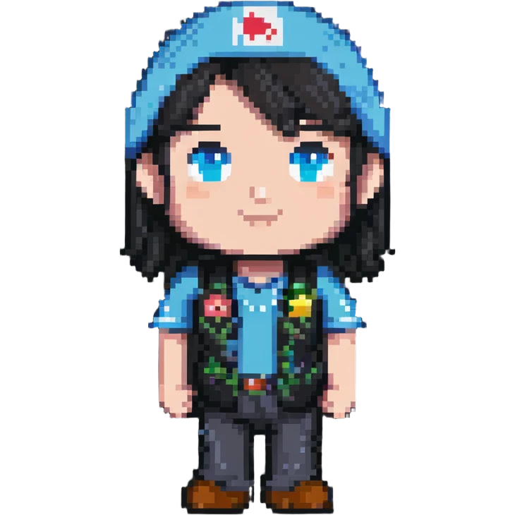Nintendo Mii character emoji