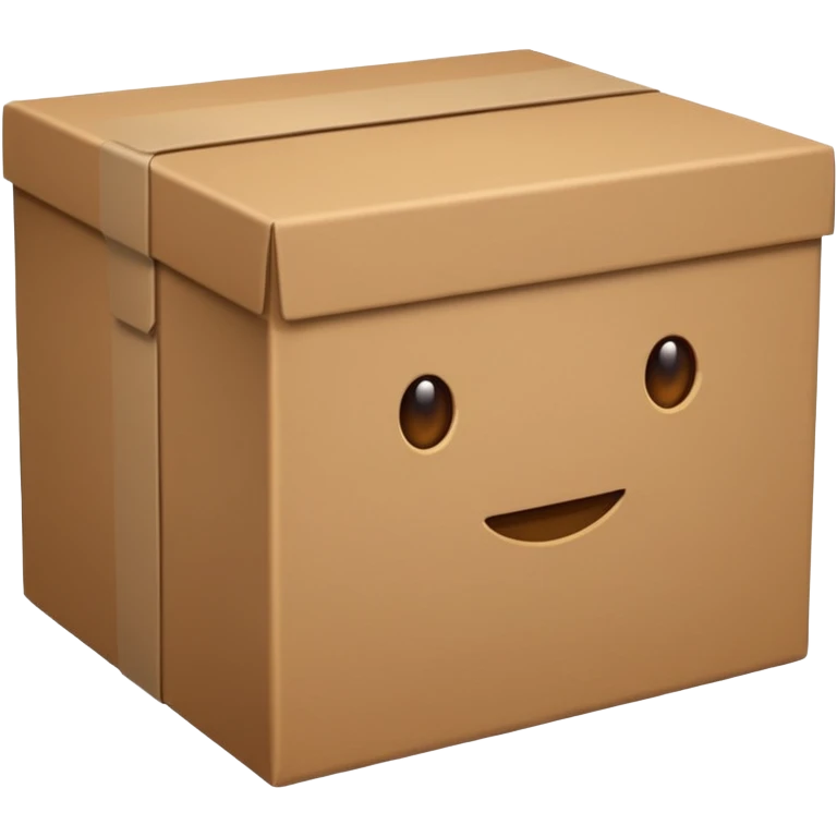 Thin box emoji