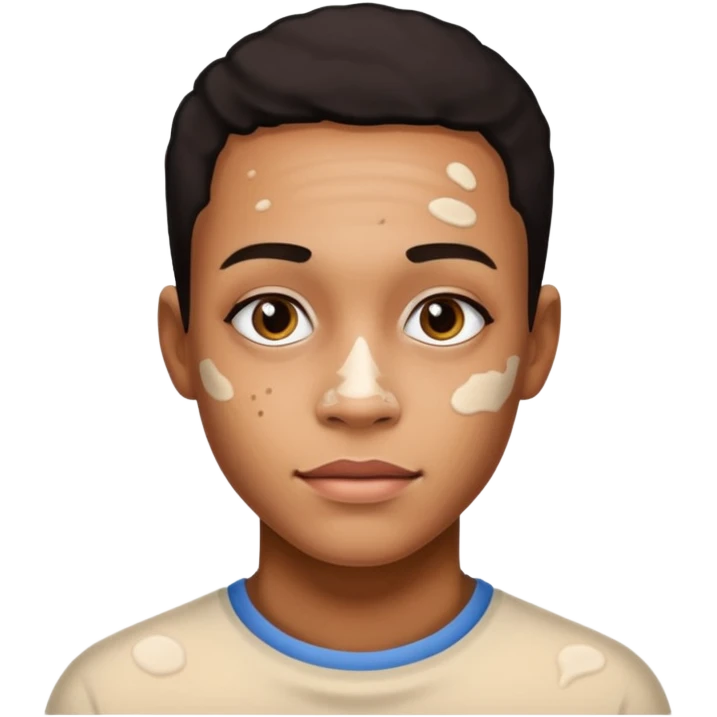 vitiligo emoji
