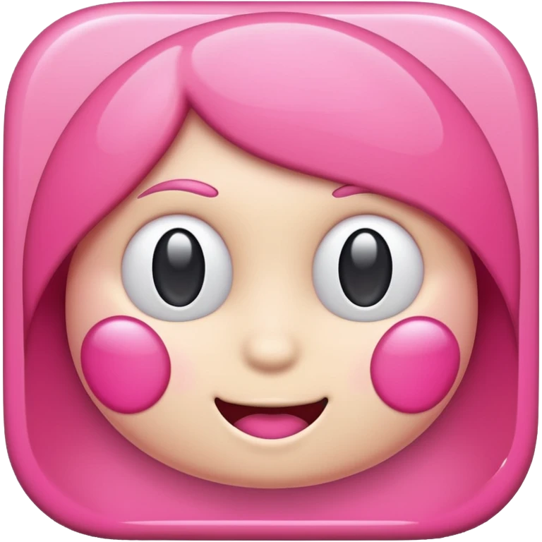 pink all apps icon emoji