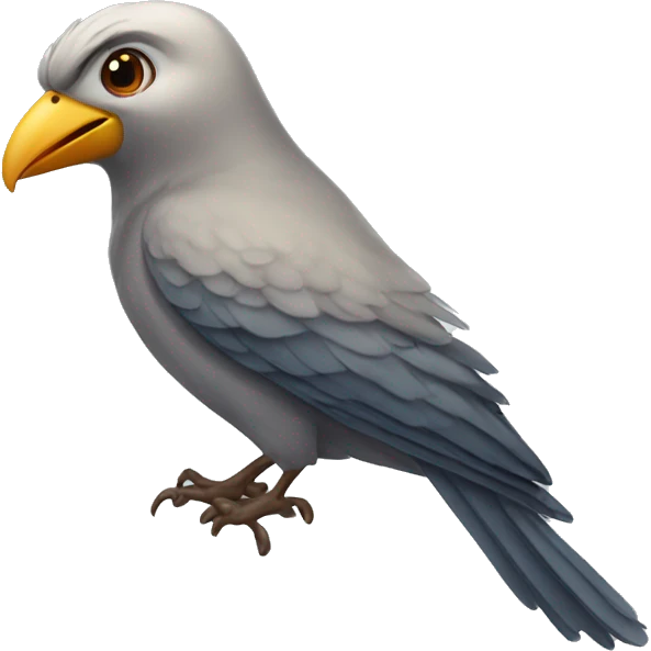 fast bird emoji