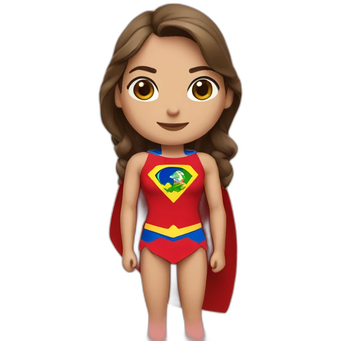 supergirl Of THE Pará Brazil emoji