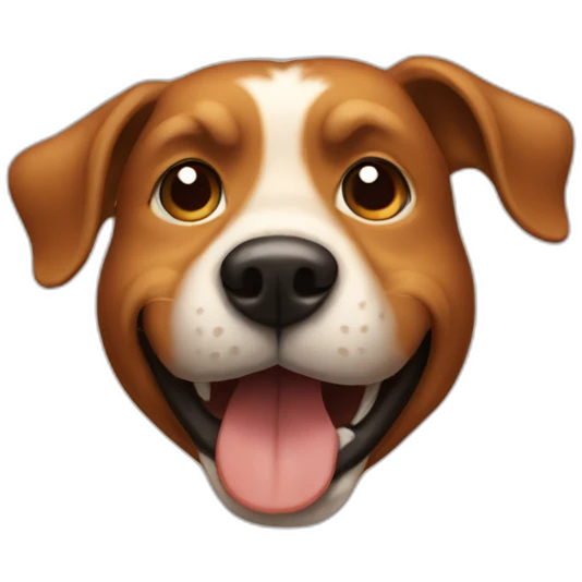 roasting-dog emoji