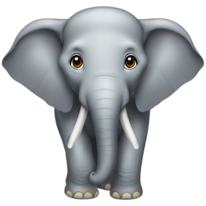 Asian elephant emoji