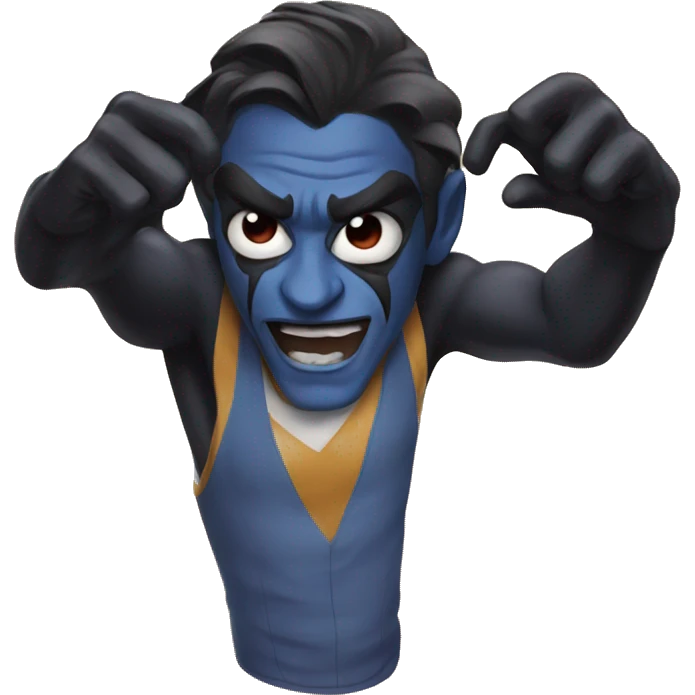Nightcrawler from marvel emoji