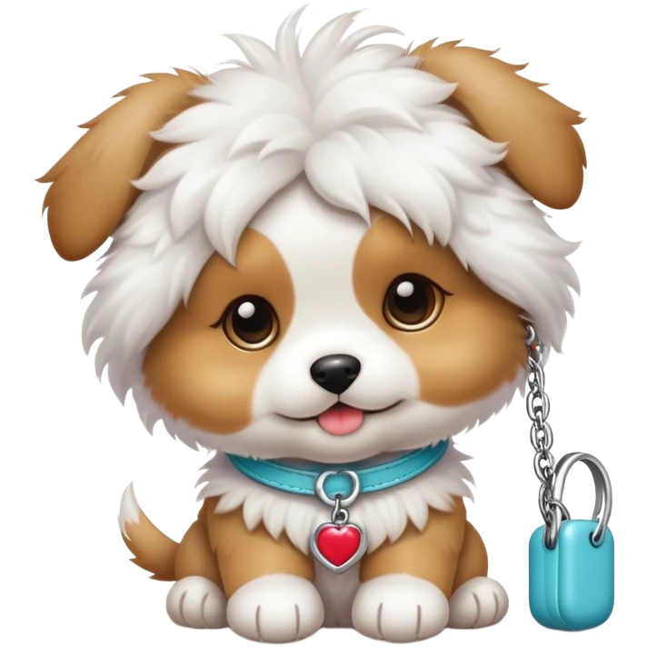 Puppy accessories  emoji