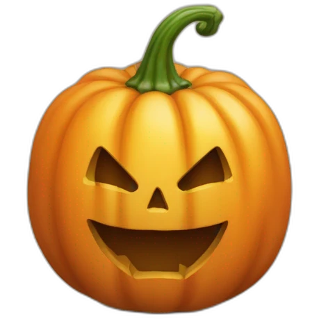 UNE CITROUILLE D4ALLOHIN emoji