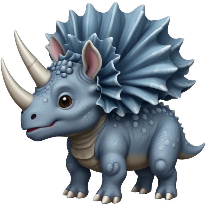 Triceratops emoji