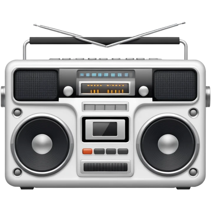 Белый Бумбокс emoji