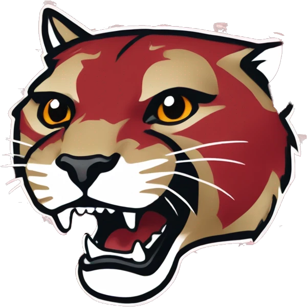 Washington state university cougars logo red emoji