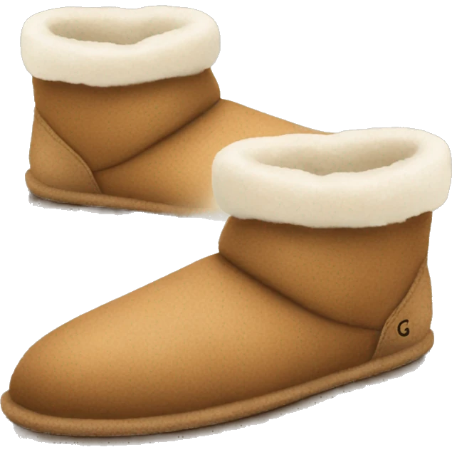 UGG slippers  emoji