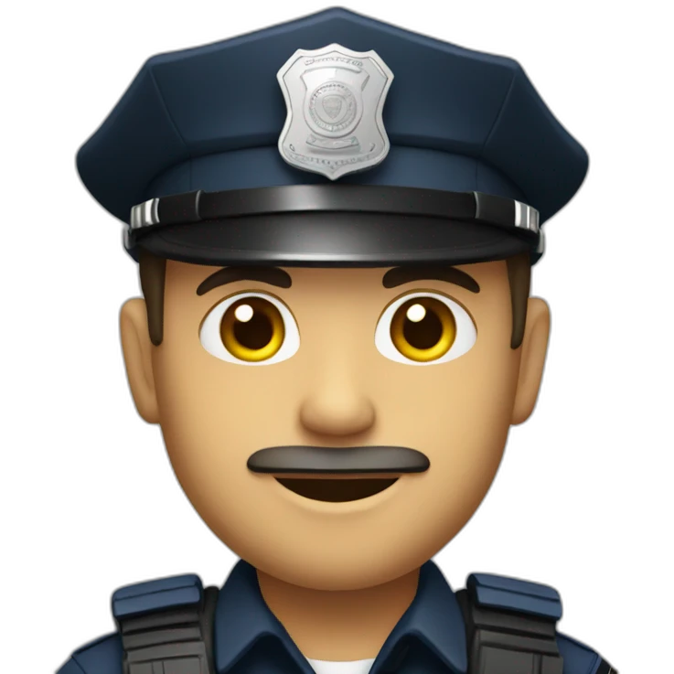 Police man emoji