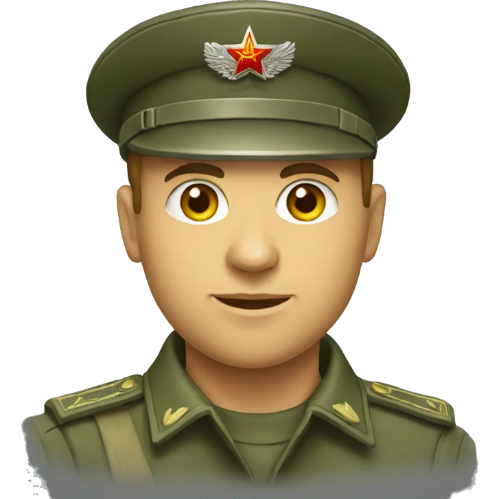 the USSR Soldier emoji