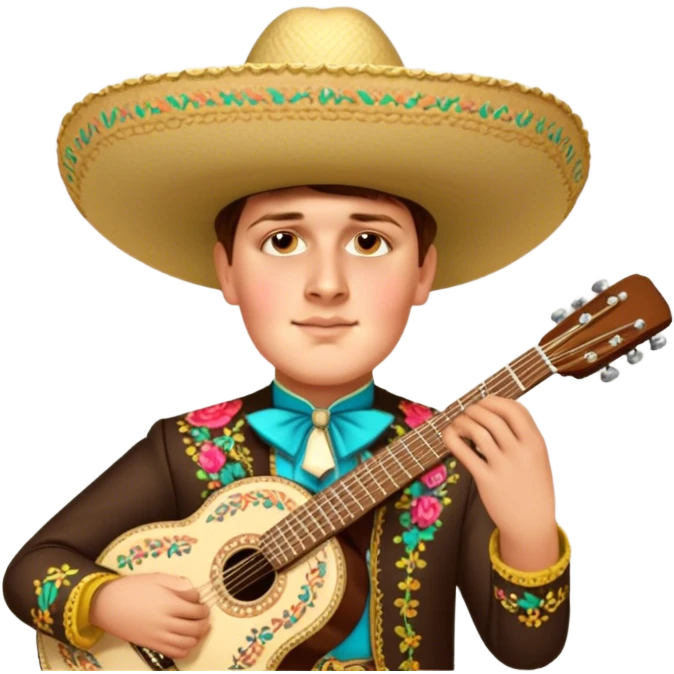 Mariachi Guitarist emoji