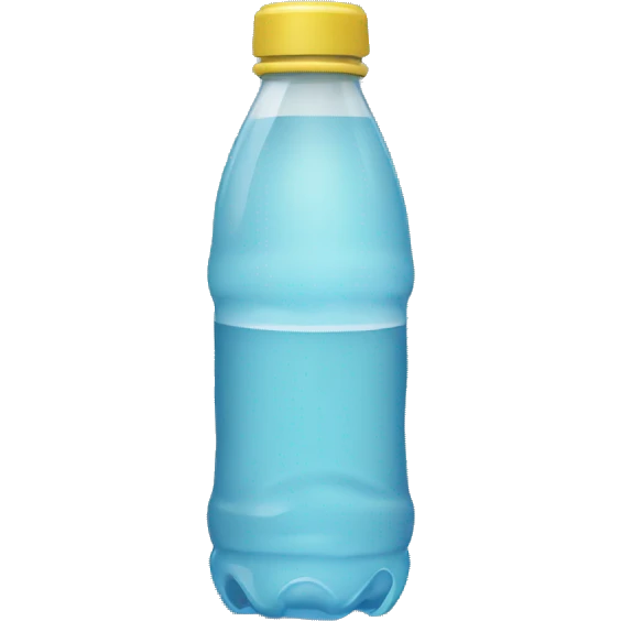 Botella de agua emoji