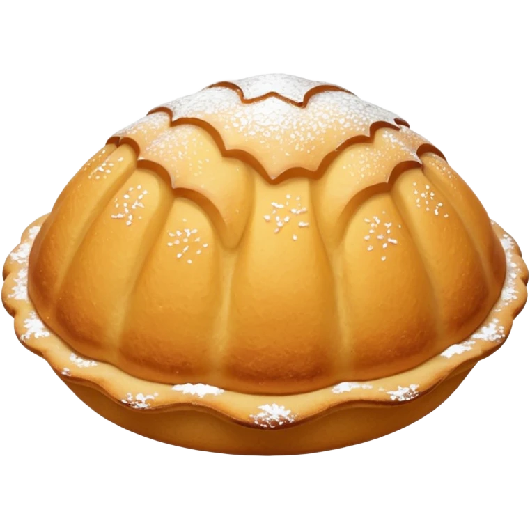 A madeleine pastry emoji