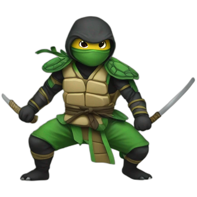 Tortue ninja emoji