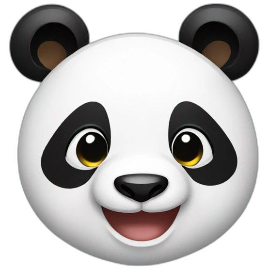 panda smile emoji