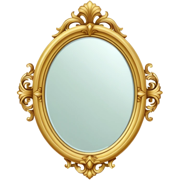 Good ventage mirror  emoji