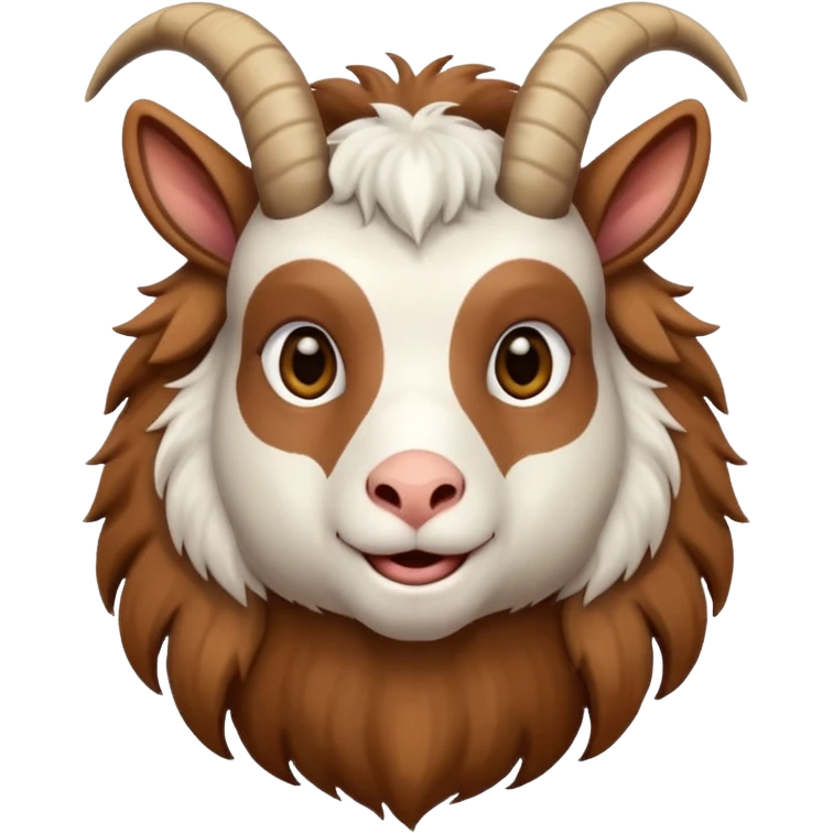 goat with long hairs emoji