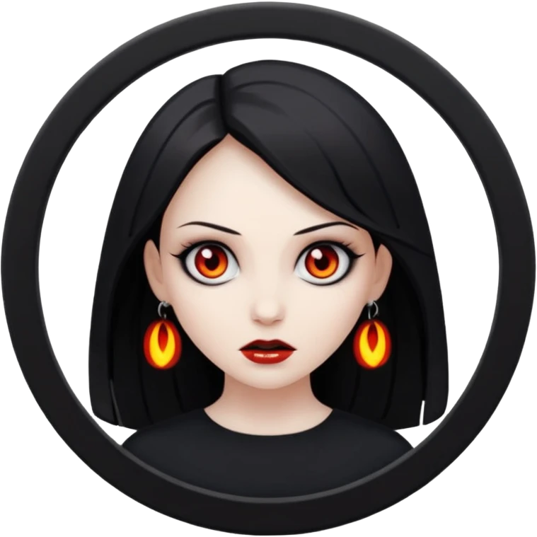 A hellish woman mentioning disks  emoji