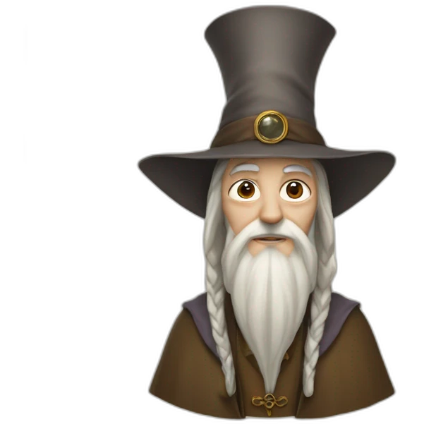 da vinci as dumbledore emoji