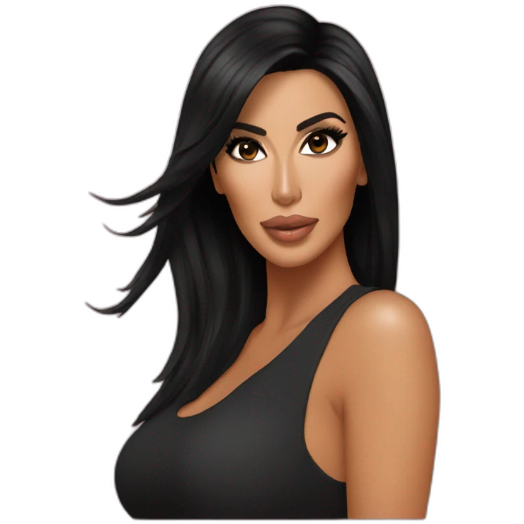 Kim Kardashian one emoji