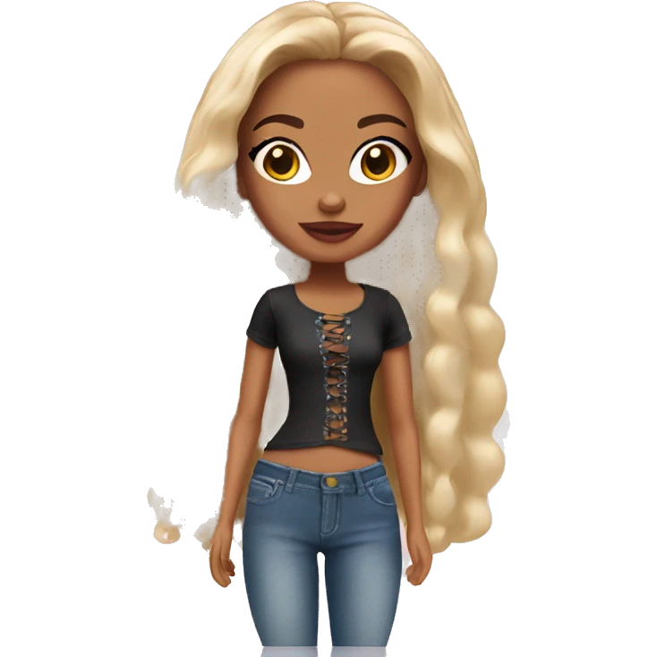 Bratz doll emoji